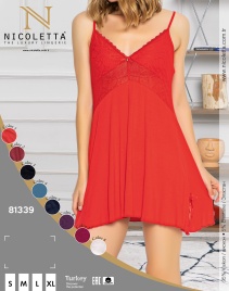 Сорочка для женщин ( узкие бретельки/вискоза) 81339