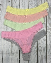 Стринги для женщин (молодежные/кружевные/однотонные) 198256