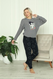Пижама для женщин  (длинный рукав с брюками) 96708