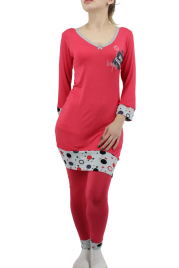 Пижама для женщин с ласинами 151004