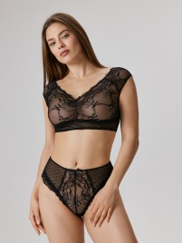 Топ Bralette жен. Abelisa черный