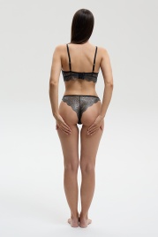 Трусы жен Lufiny черный Brazilian, 0120273130
