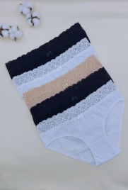 Трусы для женщин (средний размер/кружевные) 124170-1
