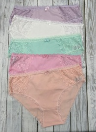 Трусы для женщин ( средний размер/кружевные) 84151-2