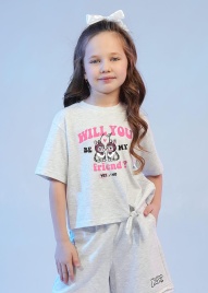 CLE 867354/13кдп_п Футболка детская для девочки