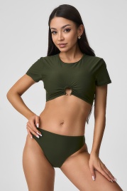 Купальный костюм жен. Arnelia темно-зеленый SWIM Soft bra, 012036400133