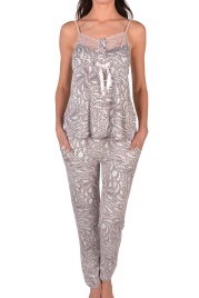 Пижамы для женщин с брюками( узкий бретелька/вискоза) 90363