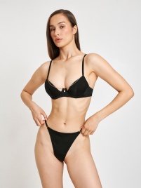 Бюстгальтер T-Shirt Demi жен. Bitty черный