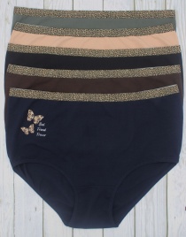 Трусы для женщин (большой размер/цветные) 110216