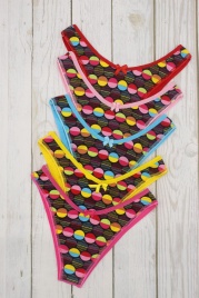 Трусы для женщин ( молодежные/цветные) 36008