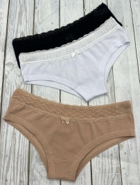 Шорты для женщин (молодежные/однотонные) 114514-1