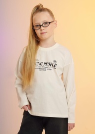 CLE 867357/13кд_п Лонгслив для девочки