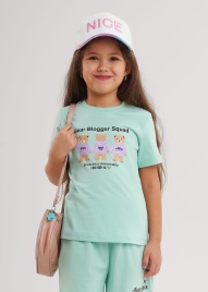 CLE 866266кд_п Футболка детская для девочки