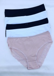Трусы для женщин (средний размер/цветные/кружевные) 84912