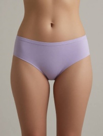 Трусы бесшовные для женщин (средний размер/однотонные) 24071-2