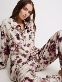 Блузка жен. Milena цветочный принт