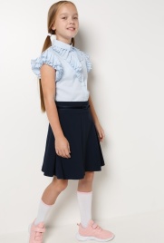 20240180037 Юбка детская для девочек Tango  68%ПЭ/29%Вискоза/3%ПУ АКУЛА