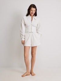 Шорты жен. Beider белый меланж