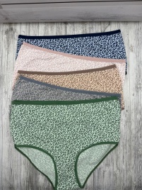 Трусы для женщин ( большой размер/цветные) 5-110340