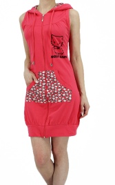 Халат для женщин (с молнией/с капюшоном) 83029