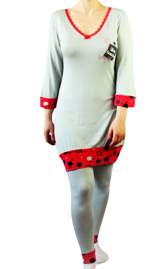 Пижама для женщин с ласинами 151004 фото 2