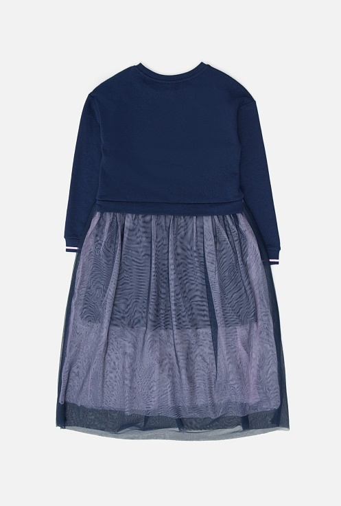 20210200366, Платье детское для девочек Varta,  80%Хлопок/20%ПЭ, АКУЛА фото 3