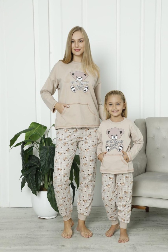 Пижамы для женщин (длинный рукав с брюками) 88316 фото 2