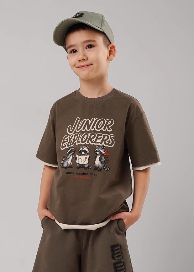 CLE 867323/12кд_п Футболка детская для мальчика фото 2