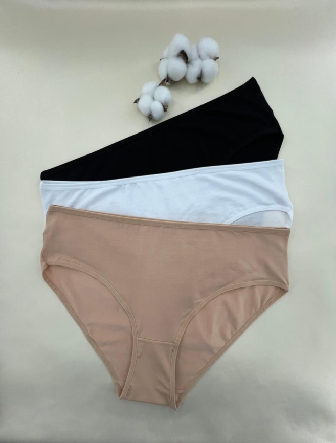 Трусы для женщин ( средний размер/однотонные)24000-1 фото 1