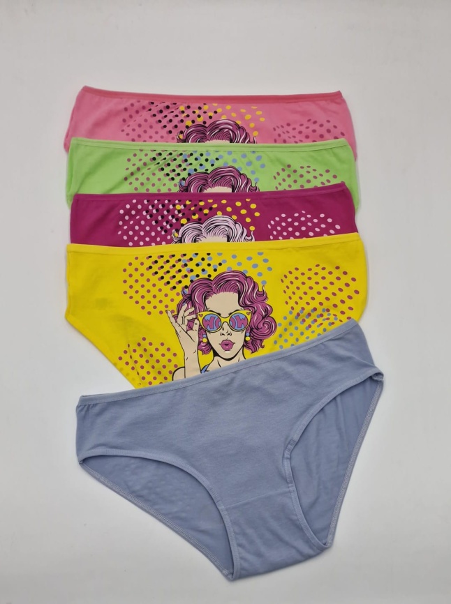 Трусы для женщин (средний размер/аппликация) 124397 фото 3