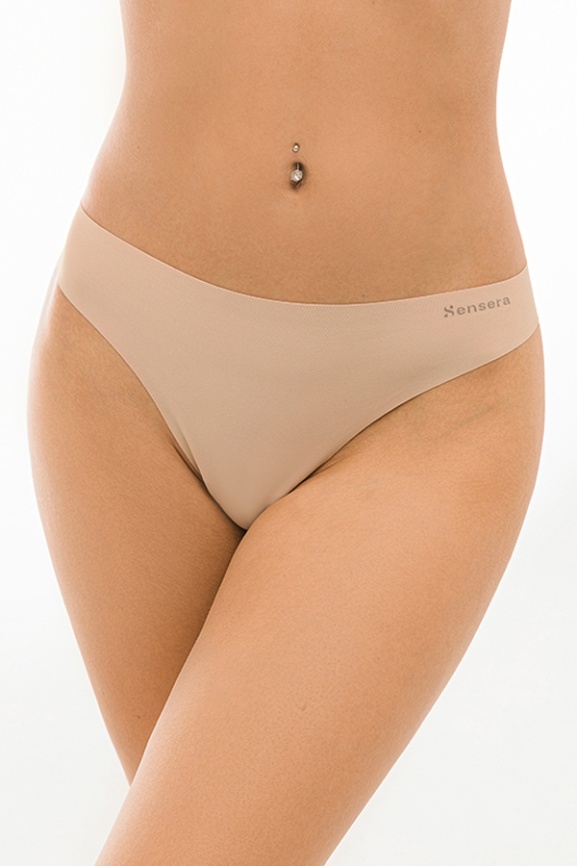 Трусы жен Alderna бежевый Brazilian, 0120273121 фото 3