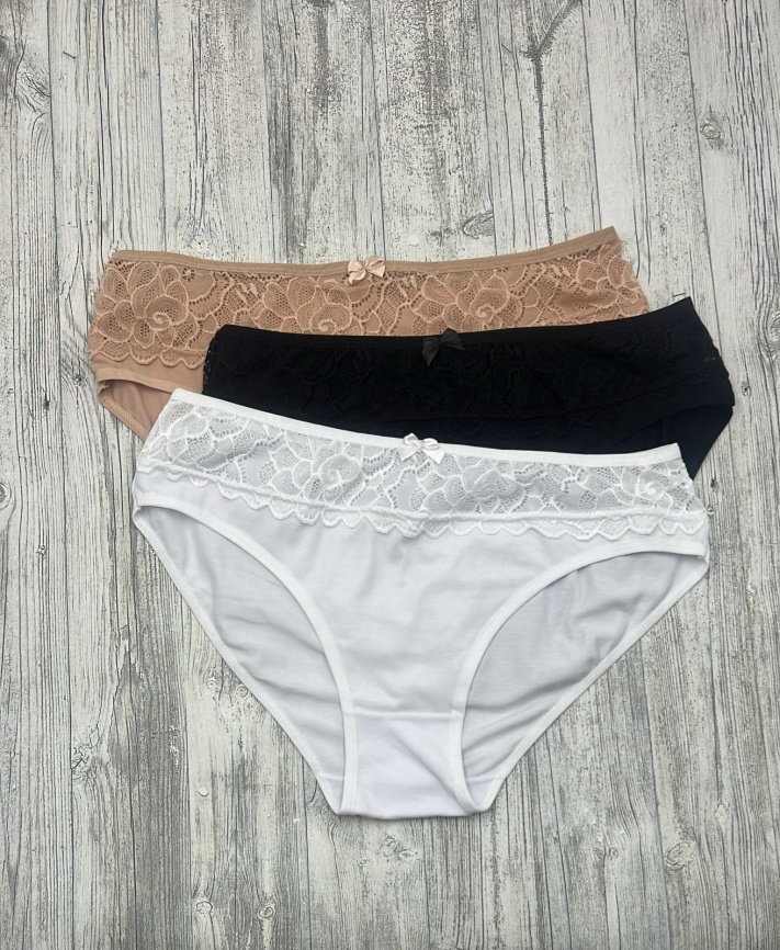 Трусы для женщин (средний размер/кружевные) 63680-1 фото 1