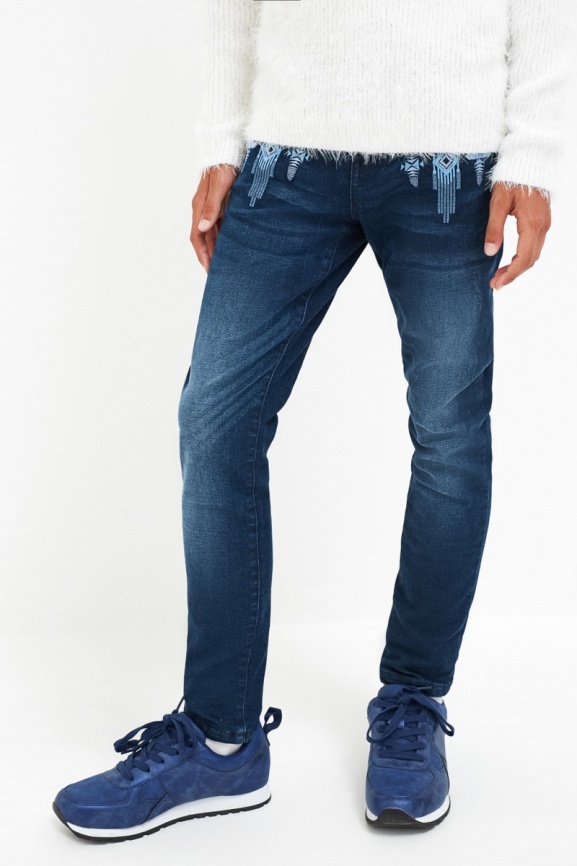 20210160177 Брюки джинсовые детские для девочек Tarta АКУЛА фото 4