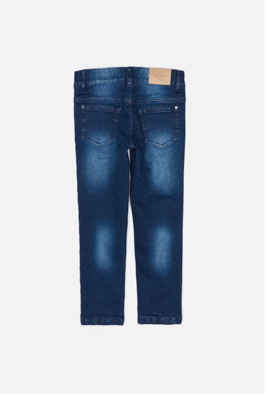 20210160177 Брюки джинсовые детские для девочек Tarta АКУЛА фото 3