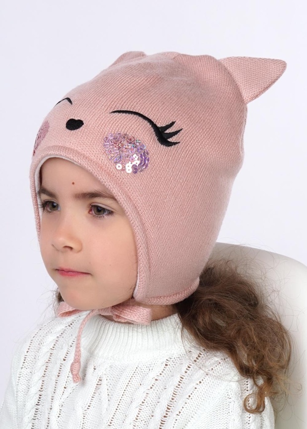 CLE 423530ап флис Шапка детская для девочки фото 1