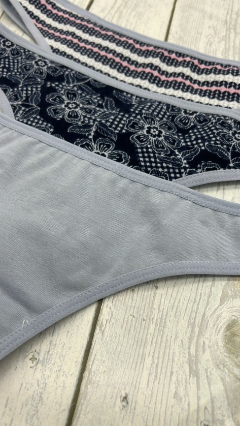 Стринги для женщин 3шт ( молодежные ) 97238 фото 3