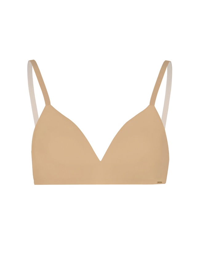Бюстгальтер жен. Magnolia бежевый Padded Triangle bra, 0120265083 фото 5