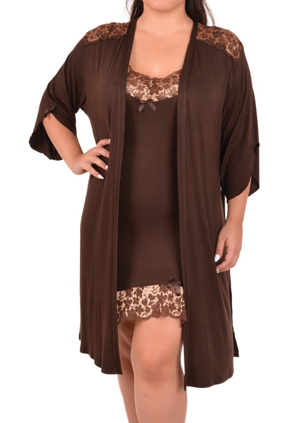 Сорочка и халаты для женщин большой размер 84109 фото 1