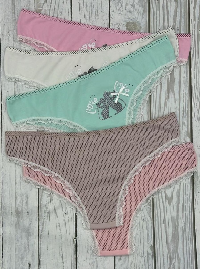 Трусы для женщин ( бразиллиана/молодежные/кружевные) 191362 фото 2