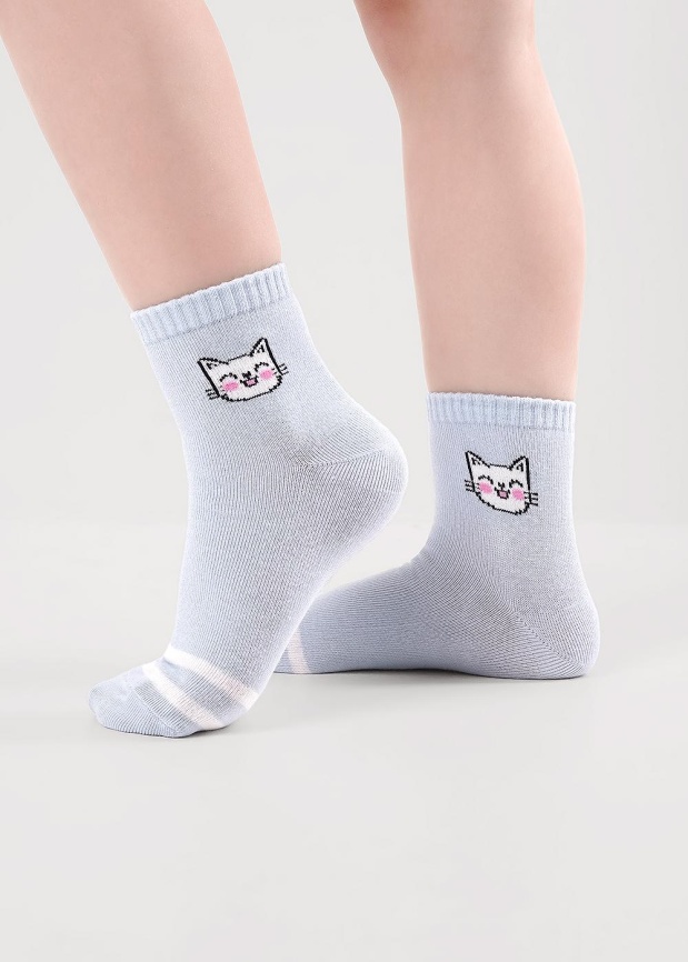 CLE В1001 16-18,18-20 Носки детские для девочки фото 3