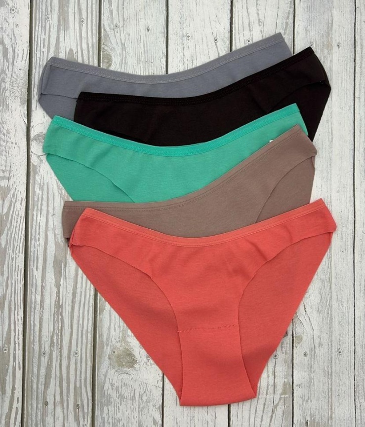 Трусы бесшовные для женщин (молодежные/однотонные) 13071-3 фото 1