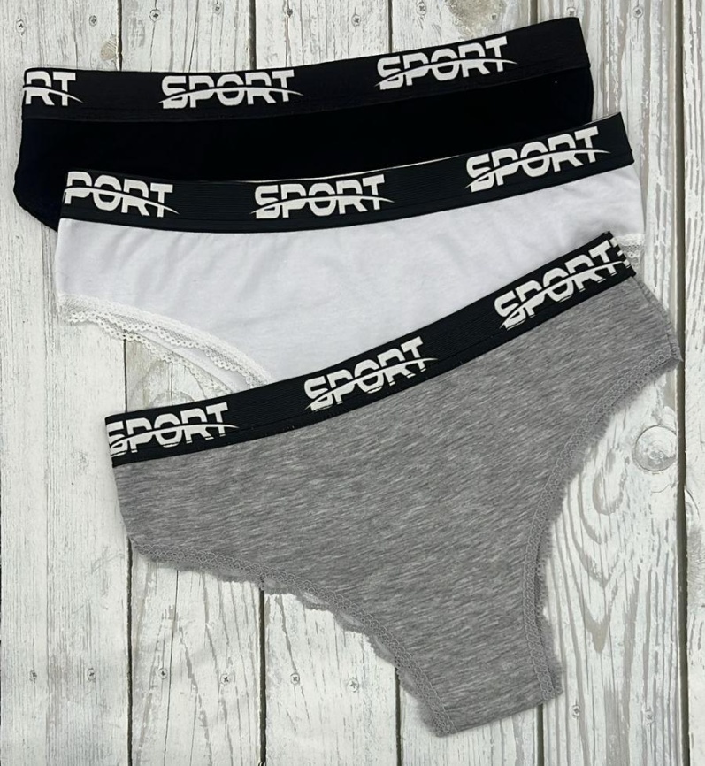 Трусы для женщин (бразилиана/молодежные/кружевные) 191241-37 фото 2