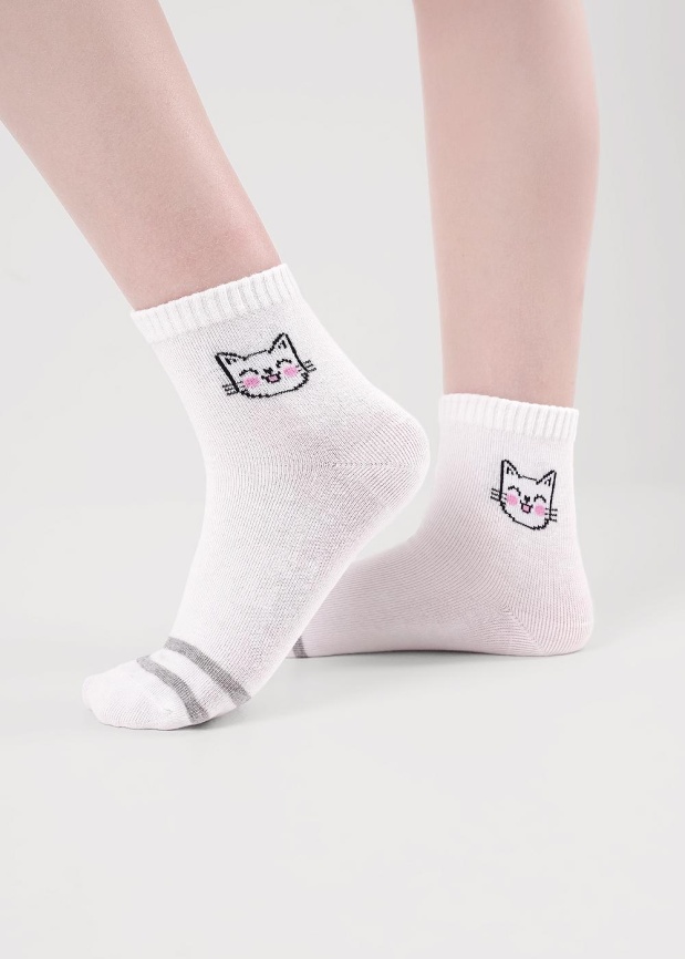 CLE В1001 12-14,14-16 Носки детские для девочки фото 1