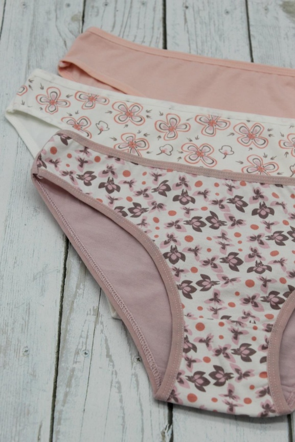 Трусы для женщин 3 шт (молодежные) 83211 фото 3