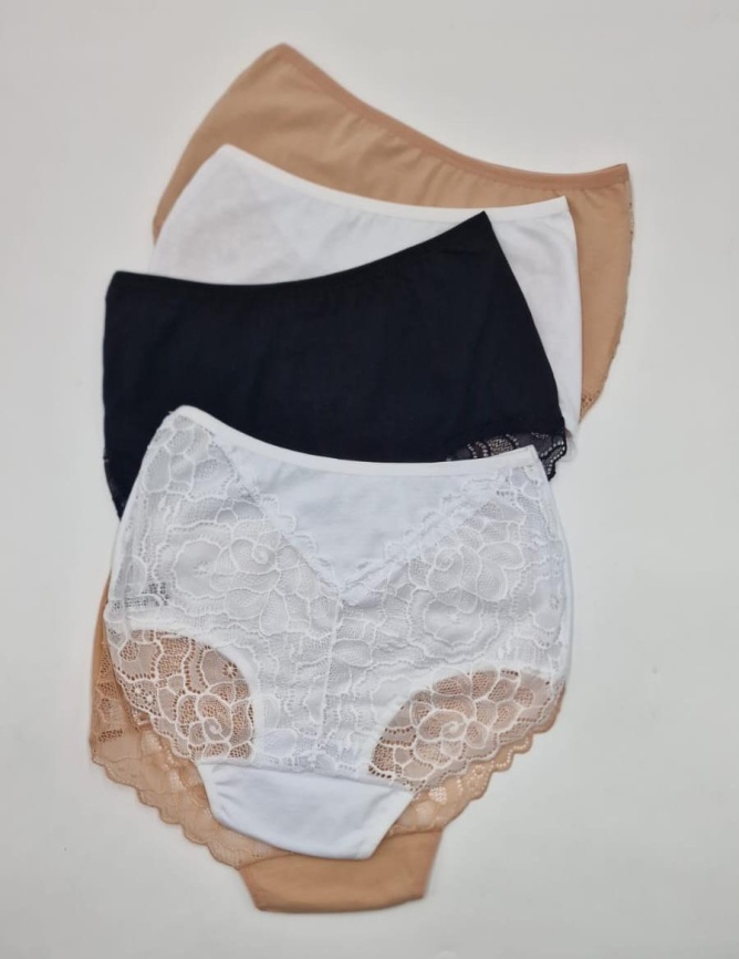 Трусы для женщин (широкий бок/кружевные) 26152-1 фото 2