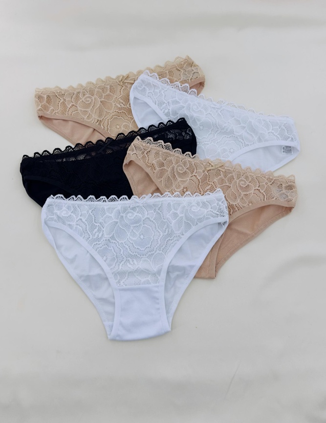 Трусы для женщин ( молодежные/кружевные) 83126-1 фото 1
