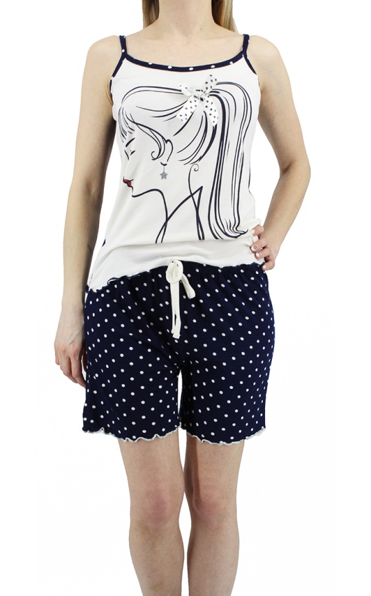 Пижамы  для женщин ( с шортами )163035 фото 2