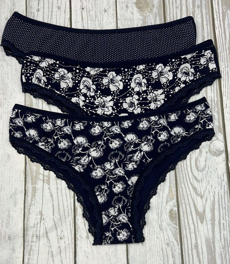 Трусы для женщин (бразилиана/молодежные/кружевные) 191229 фото 1