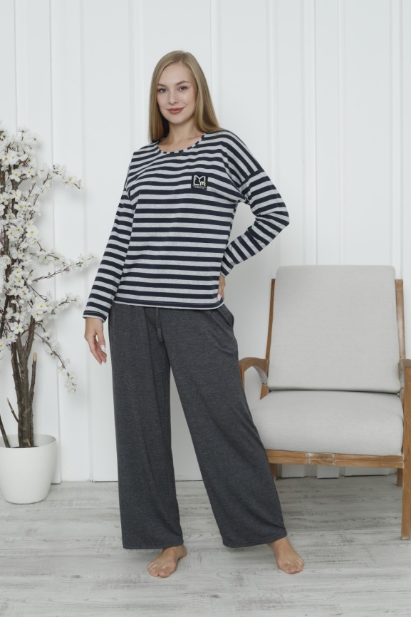 Пижамы для женщин (длинный рукав с брюками) 99072 фото 1