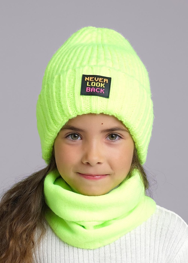 CLE 433884ап флис Шапка детская для девочки фото 4